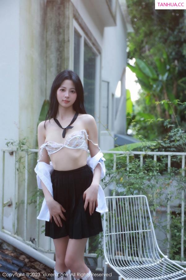 糖豆  [XiuRen]高清写真图 2023.06.25 No.6969 糖豆sisi 清纯美臀第33张图片